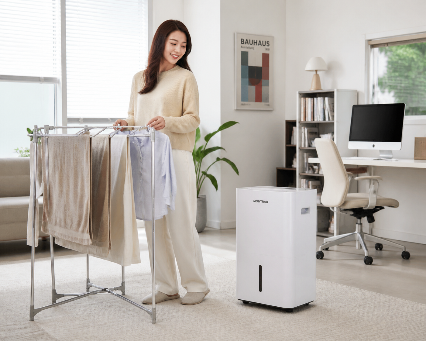 몽트라드 20L 제습기 대용량 저소음 의류건조 MDF-3020L