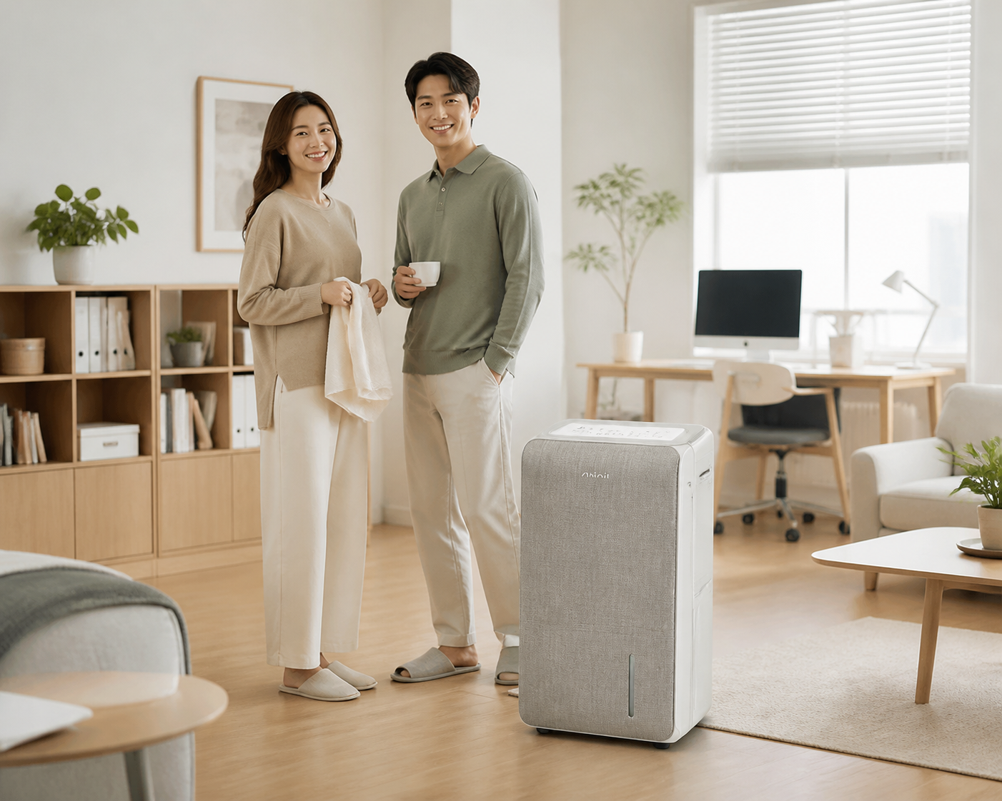 신일 제습기 20L 대용량 SDH-S530IF 북유럽 감성 디자인