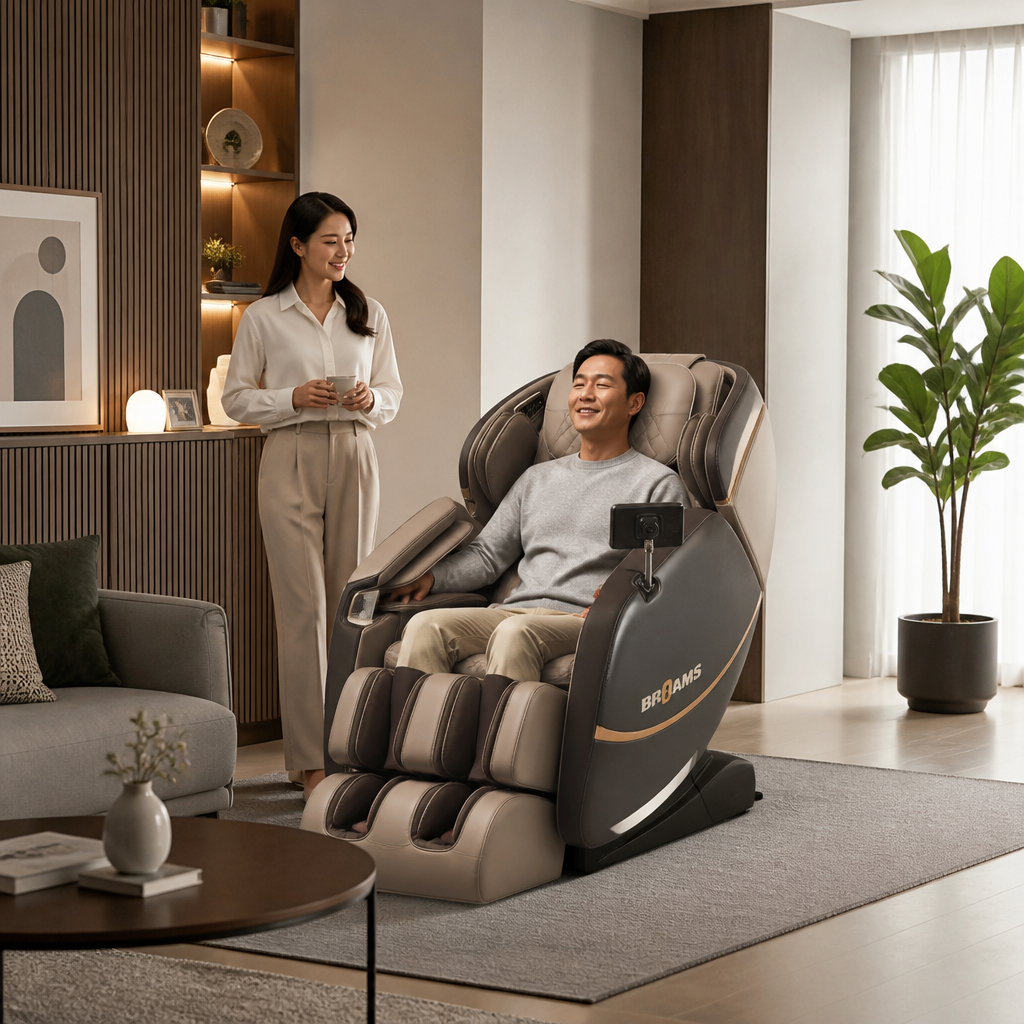 브람스 4D 더블엔진 아우라 안마의자 BRAMS-K8G008BA