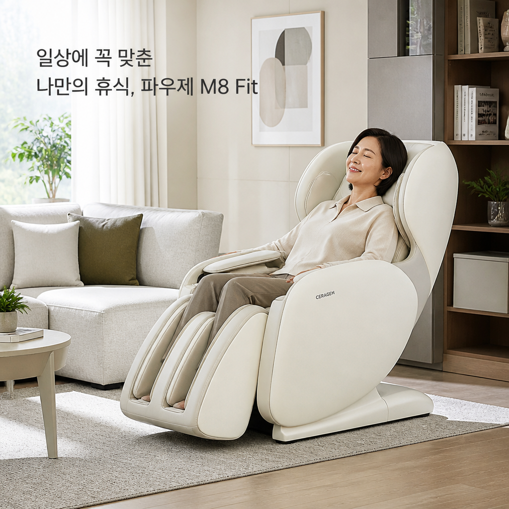 세라젬 파우제 M8 Fit 안마의자 추천